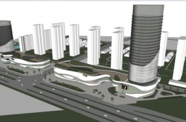 Sketchup综合体模型|超高层商业综合体,酒店,现代风格-BIM建筑网