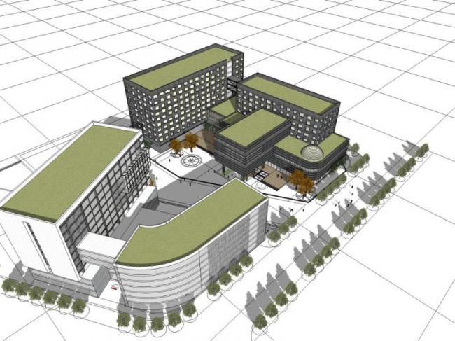 Sketchup酒店模型|多层酒店,现代风格 Sketchup酒店模型|多层酒店,现代风格