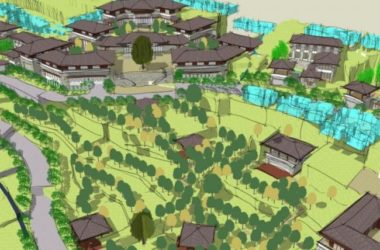 Sketchup酒店模型|多层酒店,中式风格-BIM建筑网