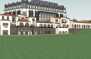 Sketchup酒店模型|多层酒店,现代风格-BIM建筑网
