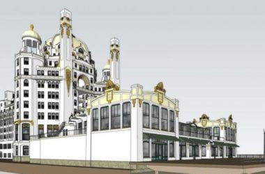 Sketchup酒店模型|多层酒店,古典风格-BIM建筑网