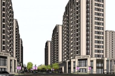 Sketchup住宅模型|高层住宅,底层商业,居住建筑,古典风格-BIM建筑网