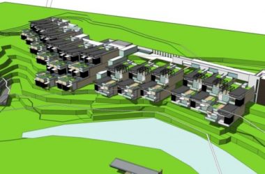 Sketchup酒店模型|多层度假村,现代风格-BIM建筑网