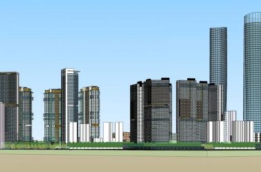 Sketchup综合体模型|超高层商业综合体,办公,酒店,住宅,现代风格-BIM建筑网