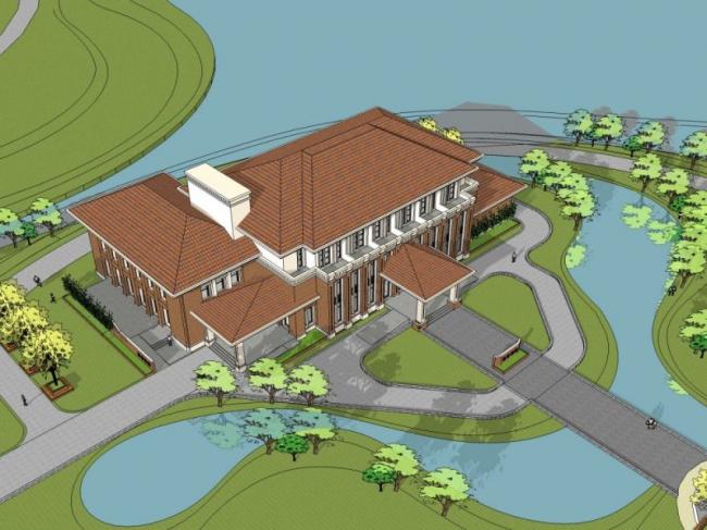 Sketchup商业模型|多层商业建筑,现代风格 Sketchup商业模型|多层商业建筑,现代风格