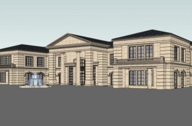 Sketchup商业模型|低层会所，法式风格-BIM建筑网