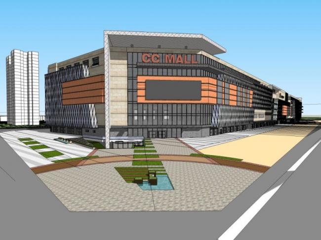 Sketchup商业模型|多层商业,现代风格 Sketchup商业模型|多层商业,现代风格