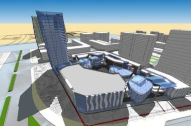 Sketchup综合体模型|多高层商业综合体,办公,现代风格-BIM建筑网