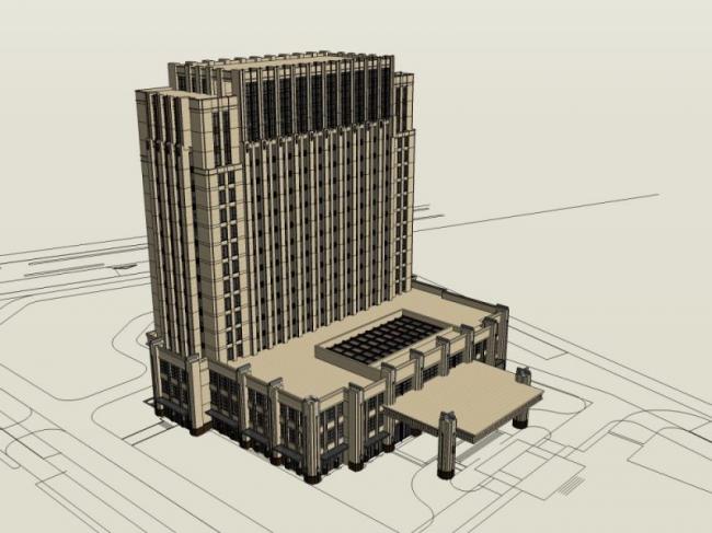 Sketchup商业模型|商业建筑,现代风格 Sketchup商业模型|商业建筑,现代风格
