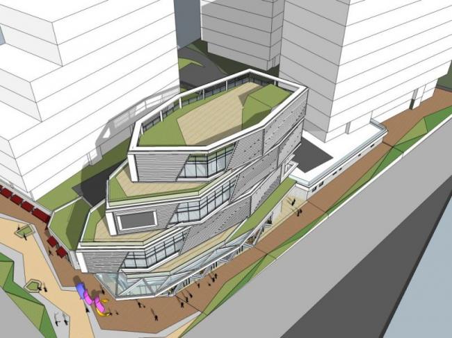 Sketchup商业模型|多层商业建筑,现代风格 Sketchup商业模型|多层商业建筑,现代风格