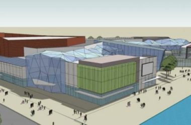 Sketchup综合体模型|多层商业综合体,现代风格-BIM建筑网