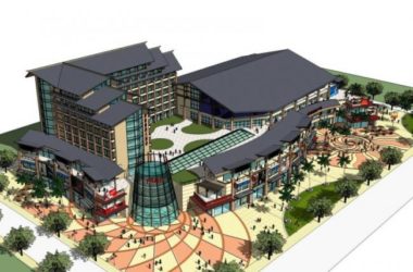 Sketchup商业模型|多高层商业建筑，现代中式风格-BIM建筑网