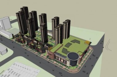 Sketchup综合体模型|多高层商业综合体,住宅,古典风格-BIM建筑网