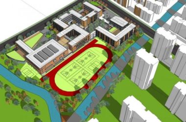 Sketchup学校模型|多层学校,校园教育建筑,现代风格-BIM建筑网