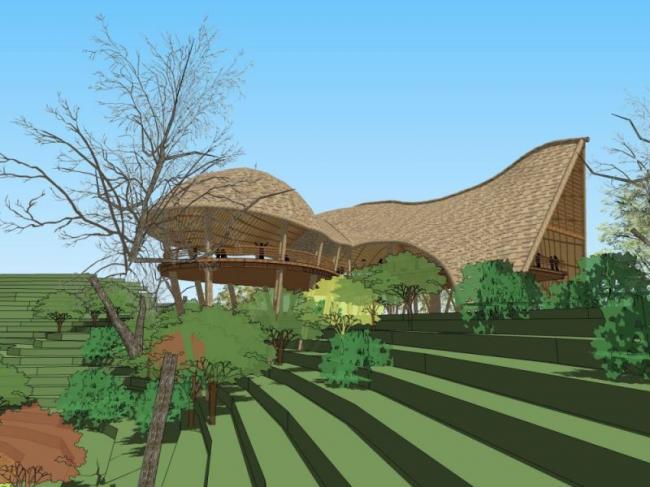 Sketchup景观模型|瞭望台景观,现代风格 Sketchup景观模型|瞭望台景观,现代风格