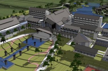 Sketchup酒店模型|多层酒店,中式风格,深圳隐秀山居酒店-BIM建筑网