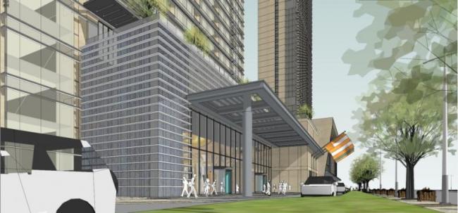 Sketchup酒店模型|高层酒店,现代风格 Sketchup酒店模型|高层酒店,现代风格