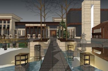 Sketchup商业模型|低层会所，现代风格-BIM建筑网