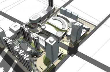 Sketchup综合体模型|超高层商业综合体,办公,酒店,住宅,现代风格-BIM建筑网