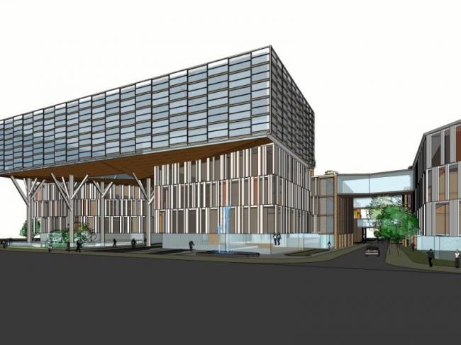 Sketchup商业模型|多层商业建筑,现代风格 Sketchup商业模型|多层商业建筑,现代风格