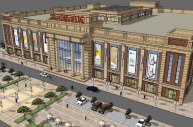 Sketchup商业模型|多层商业广场,现代风格-BIM建筑网