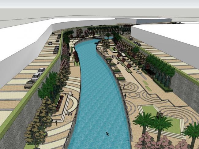 Sketchup景观模型|滨水景观,现代风格 Sketchup景观模型|滨水景观,现代风格