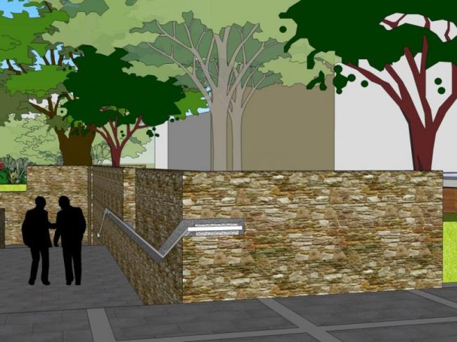 Sketchup景观模型|广场景观,现代风格 Sketchup景观模型|广场景观,现代风格