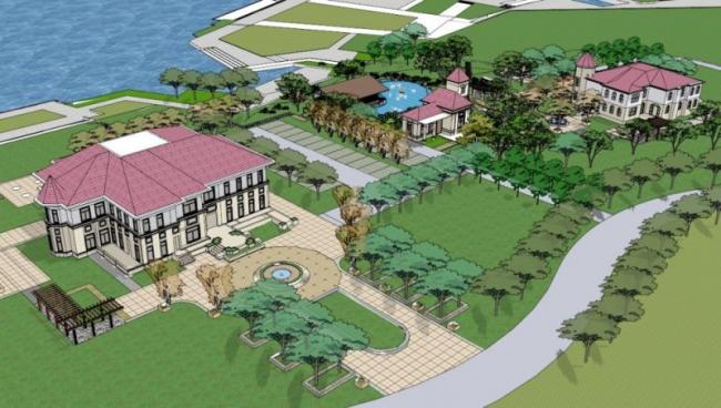 Sketchup景观模型|公园景观,现代风格 Sketchup景观模型|公园景观,现代风格