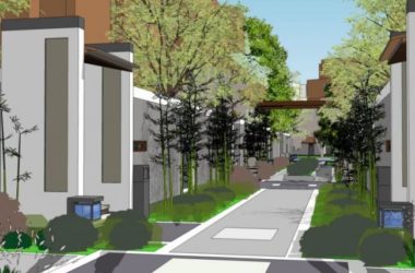 Sketchup景观模型|小区景观,住宅景观,中式风格-BIM建筑网