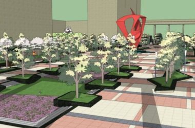 Sketchup景观模型|住宅景观,居住区景观,现代风格-BIM建筑网