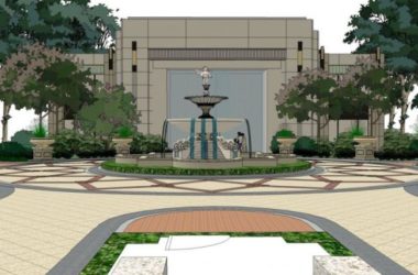 Sketchup景观模型|小区景观,住宅景观,欧式风格,古典风格-BIM建筑网