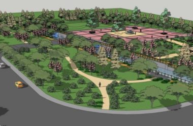 Sketchup景观模型|公园景观,现代风格-BIM建筑网