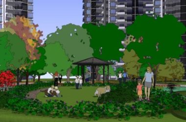 Sketchup景观模型|小区景观,住宅景观,现代风格-BIM建筑网