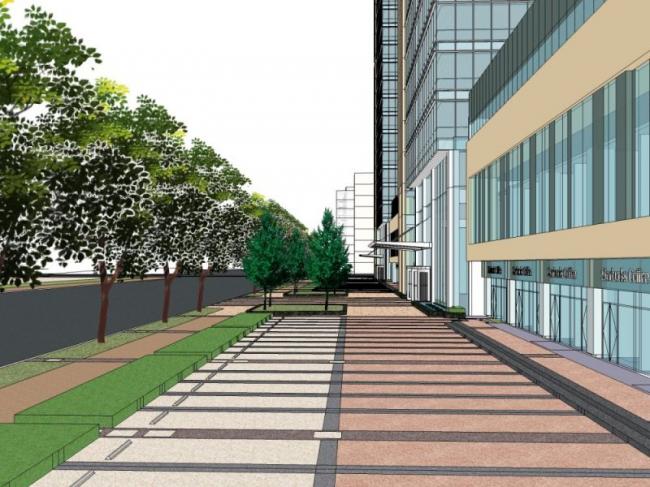 Sketchup景观模型|商业景观,现代风格 Sketchup景观模型|商业景观,现代风格