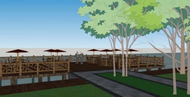 Sketchup景观模型|公园景观,现代风格 Sketchup景观模型|公园景观,现代风格