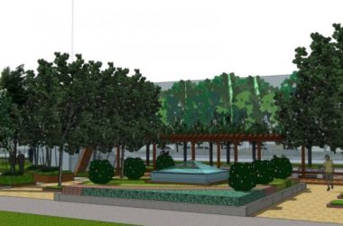 Sketchup景观模型|宅间景观,现代风格-BIM建筑网