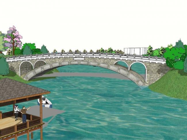 Sketchup景观模型|湿地公园景观,现代风格 Sketchup景观模型|湿地公园景观,现代风格