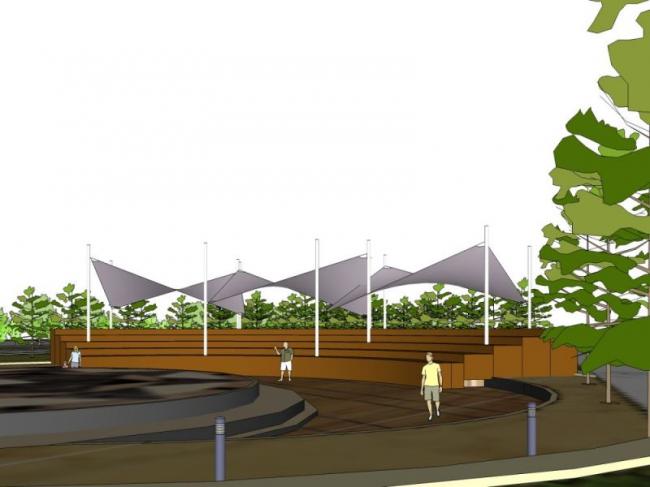 Sketchup景观模型|游园景观,现代风格 Sketchup景观模型|游园景观,现代风格