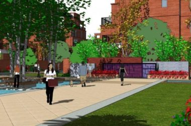 Sketchup景观模型|小区景观,住宅景观,欧式风格,古典风格-BIM建筑网