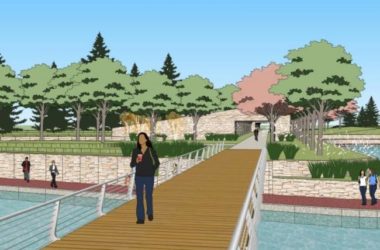 Sketchup景观模型|滨水景观,现代风格-BIM建筑网