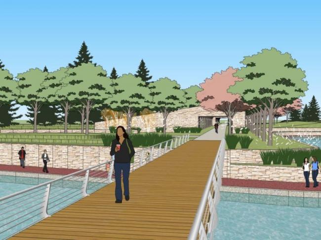 Sketchup景观模型|滨水景观,现代风格 Sketchup景观模型|滨水景观,现代风格