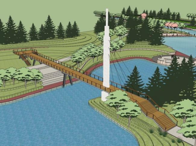 Sketchup景观模型|滨水景观,现代风格 Sketchup景观模型|滨水景观,现代风格