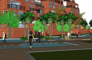 Sketchup景观模型|住宅景观,小区景观,现代风格-BIM建筑网