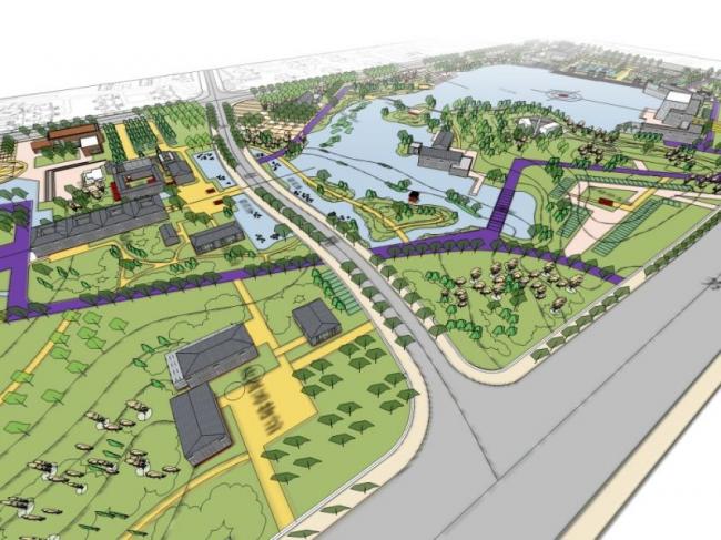 Sketchup景观模型|公园景观,现代风格 Sketchup景观模型|公园景观,现代风格