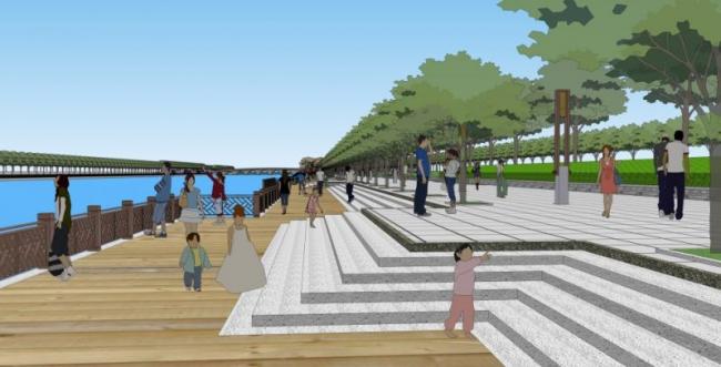 Sketchup景观模型|公园景观,现代风格 Sketchup景观模型|公园景观,现代风格