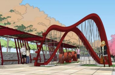 Sketchup景观模型|公园景观,现代风格-BIM建筑网