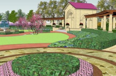 Sketchup景观模型|广场景观,欧式风格,古典风格-BIM建筑网