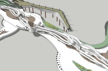 Sketchup景观模型|滨海景观,现代风格-BIM建筑网