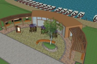 Sketchup景观模型|广场景观,现代风格-BIM建筑网