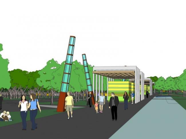 Sketchup景观模型|公园景观,现代风格 Sketchup景观模型|公园景观,现代风格